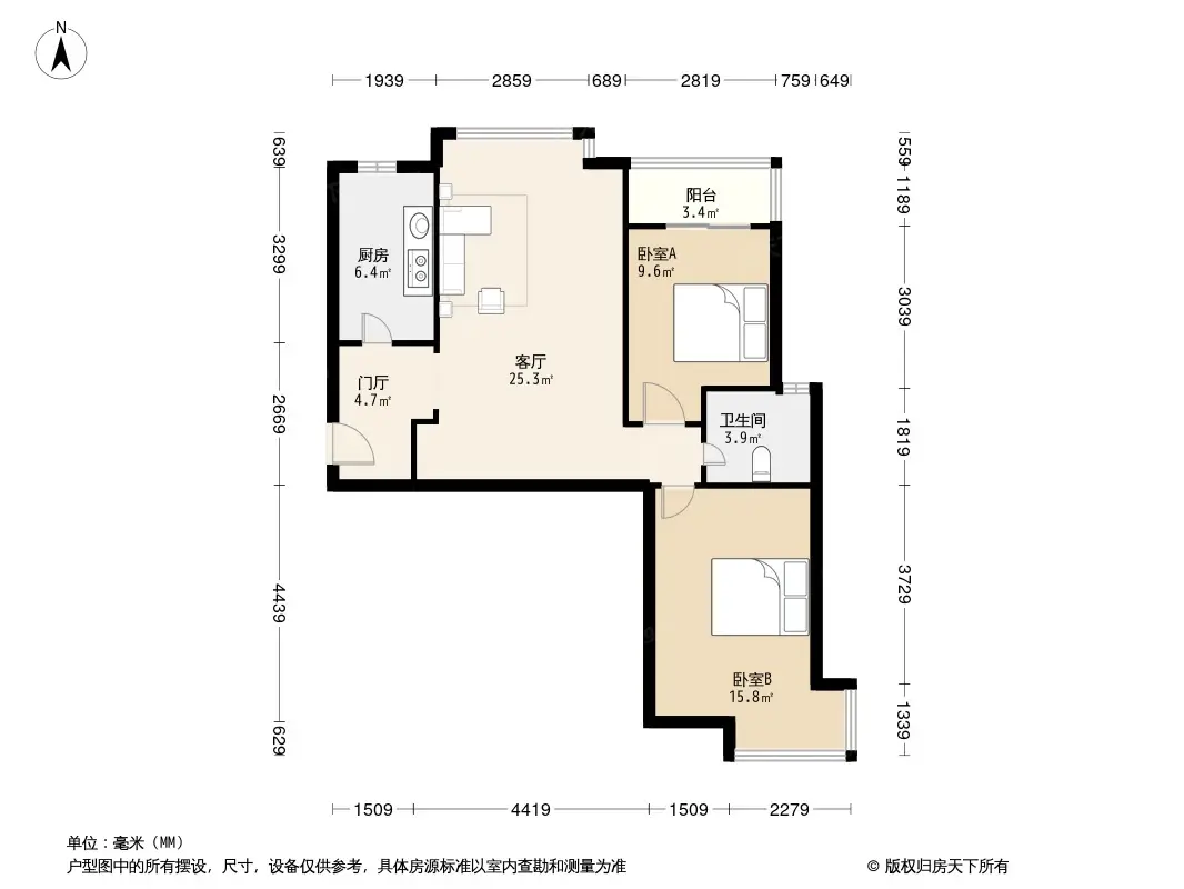 海虹锦都户型图