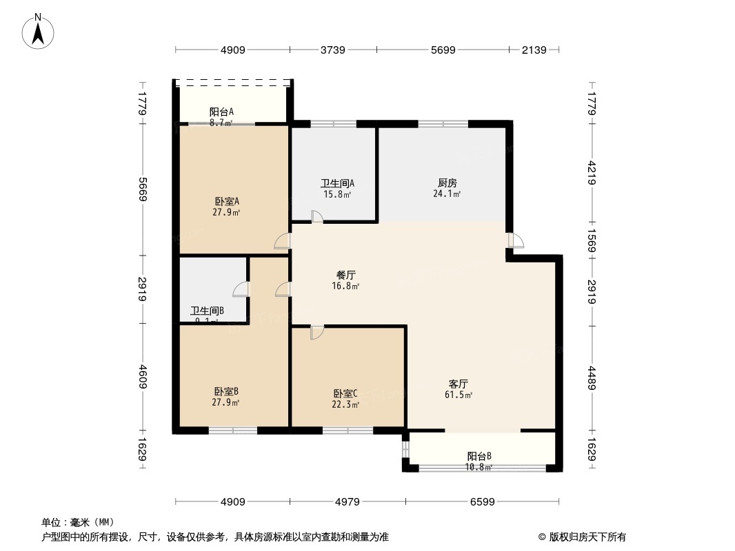 虹景金桂园户型图