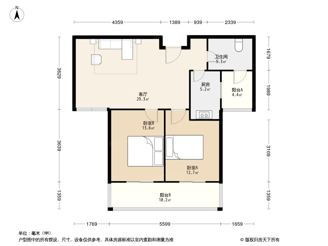 归元社区户型图