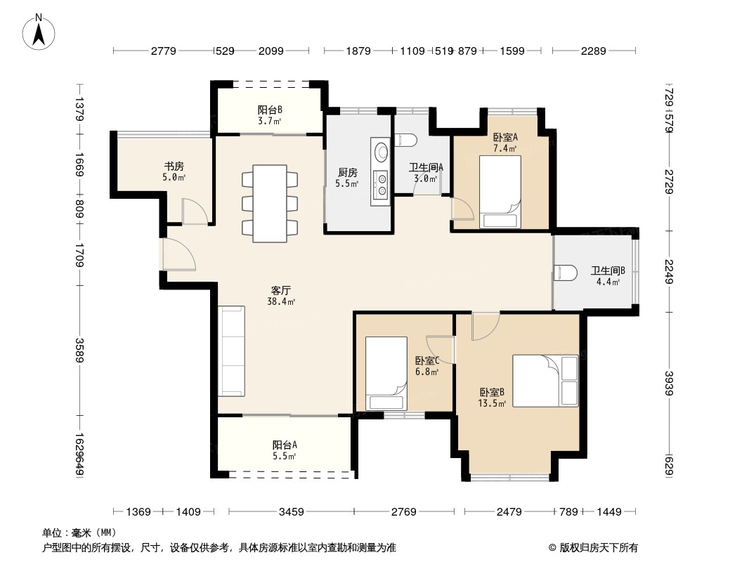 花样年花样城二期户型图