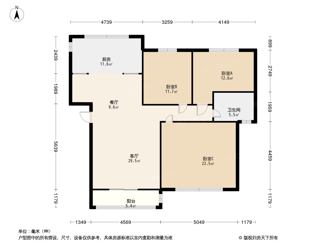 滨湖华城户型图