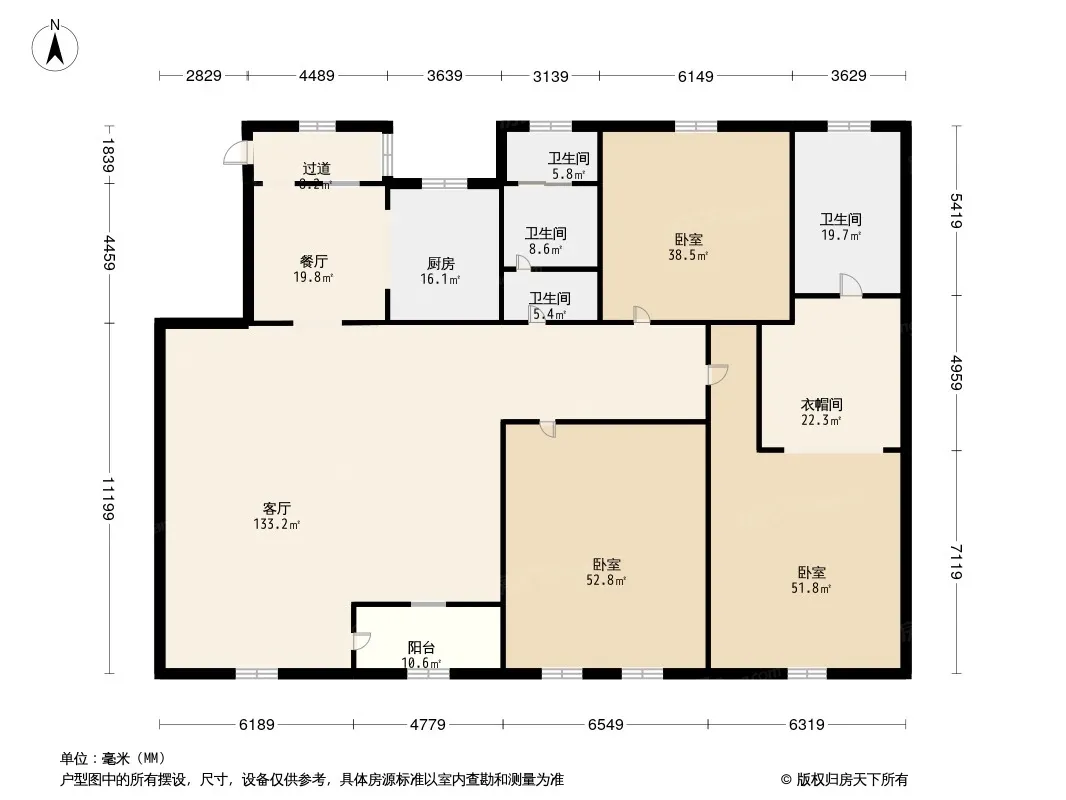 华润橡树湾户型图
