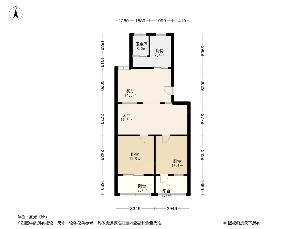 江大南路广电宿舍户型图