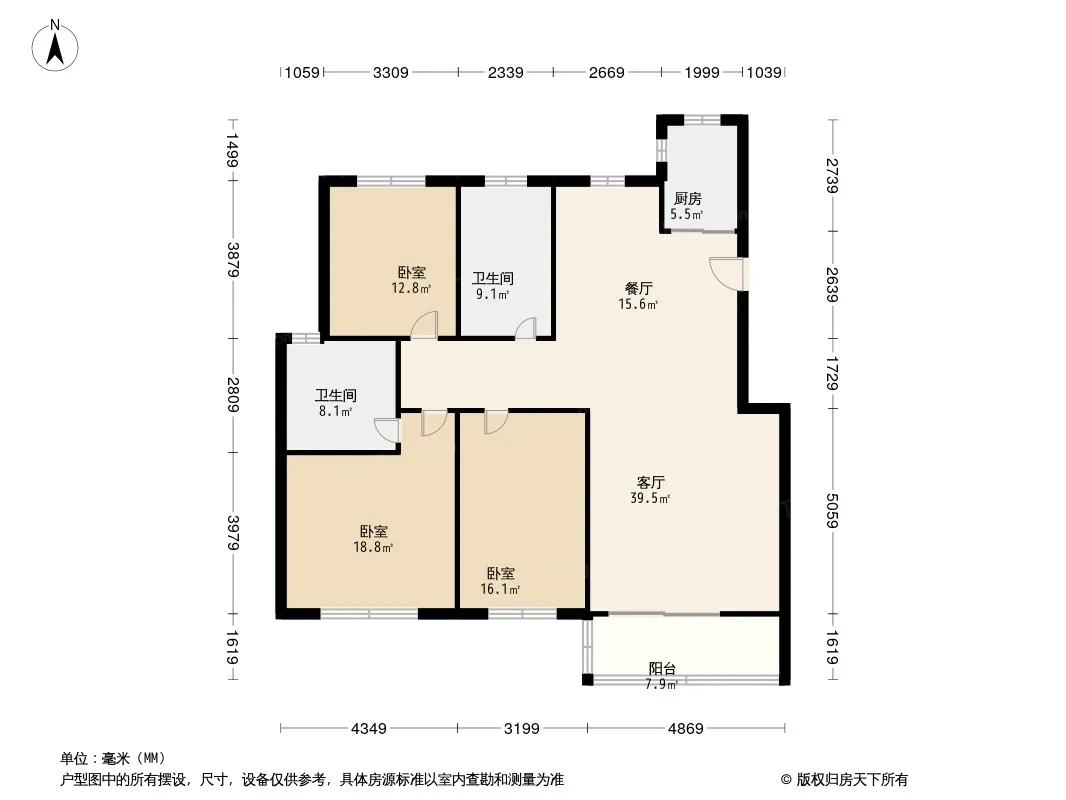 碧湖银座户型图
