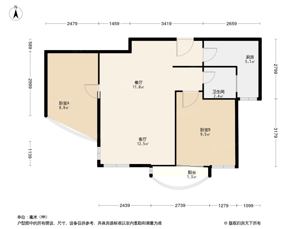 恒茂国际都会户型图