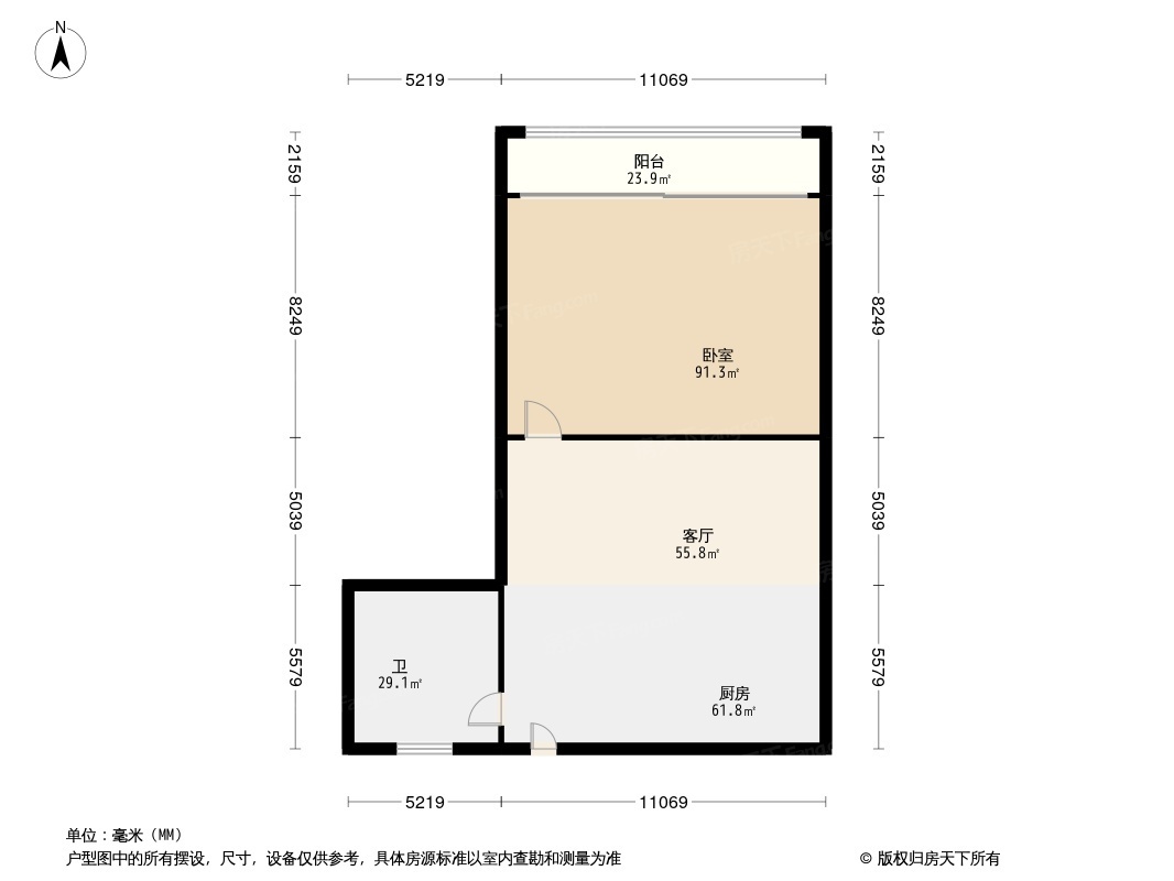 华玻小区户型图