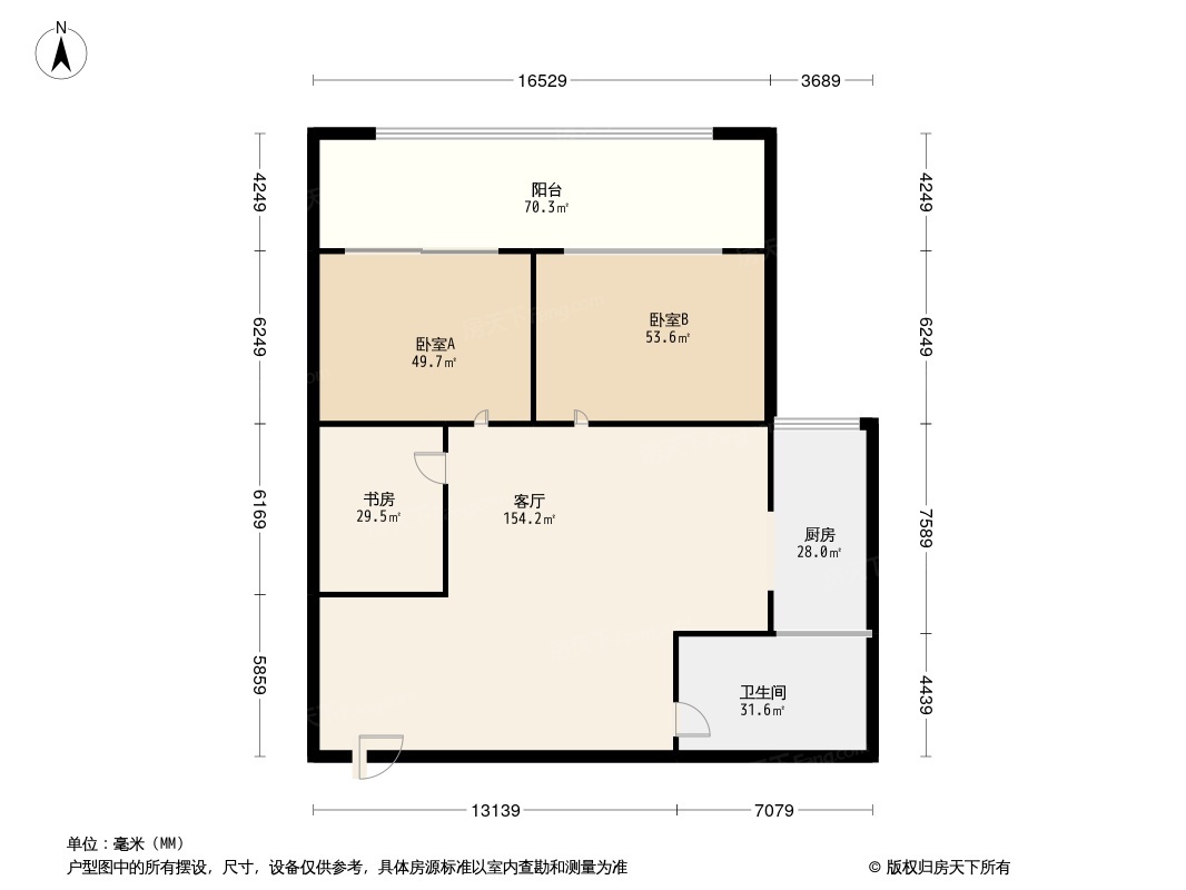 京华时代户型图