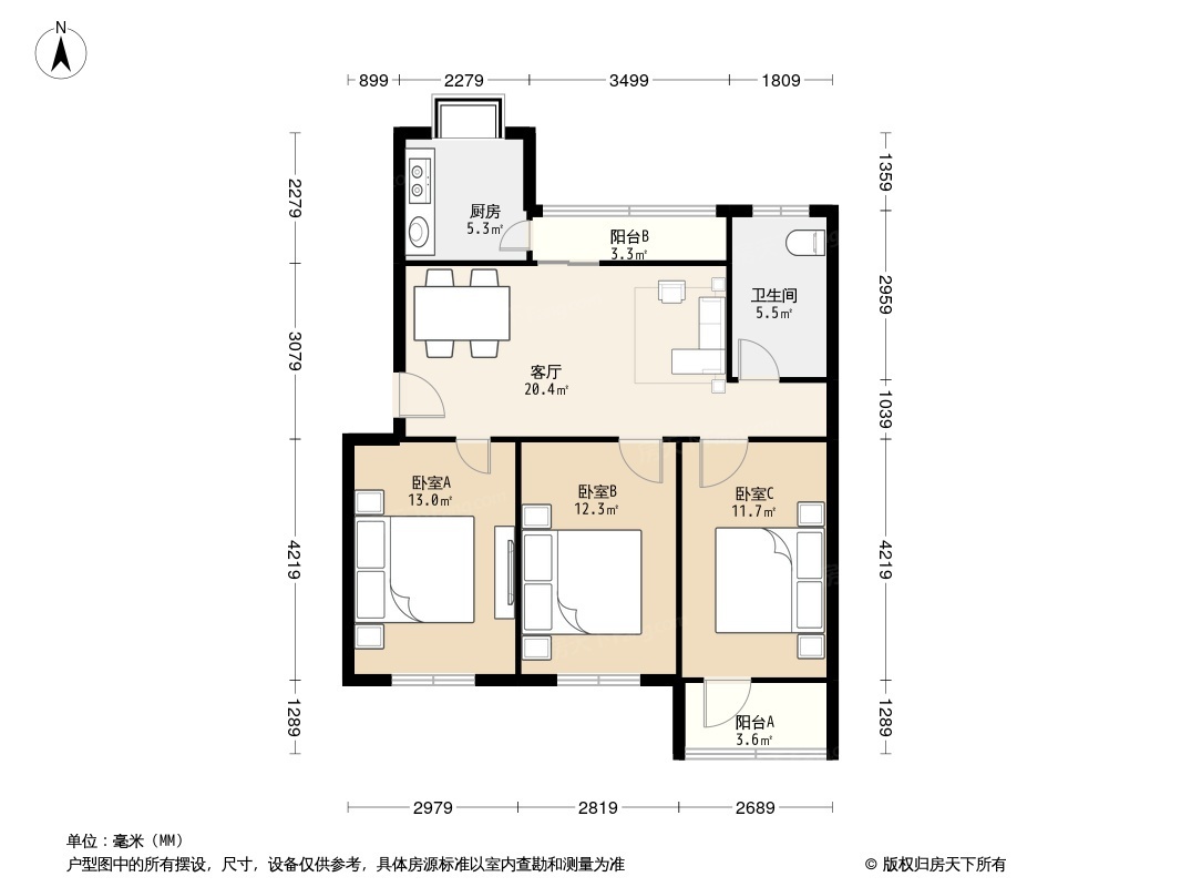 省电社区户型图