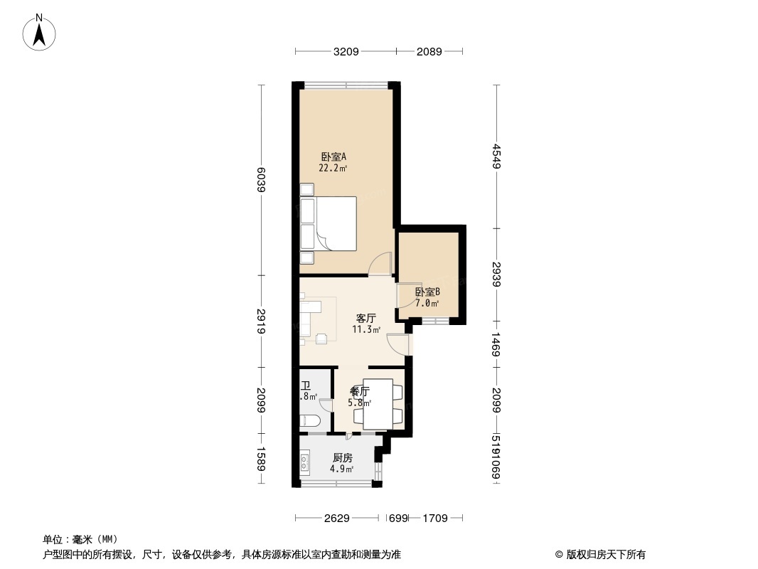 花莲里社区户型图