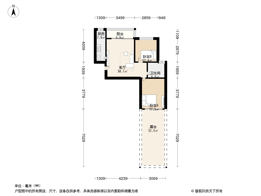 爱家国际华城三期户型图