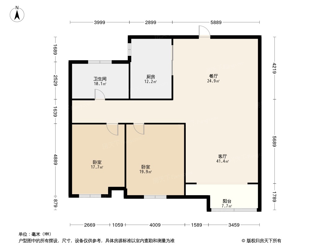 阳光金域户型图