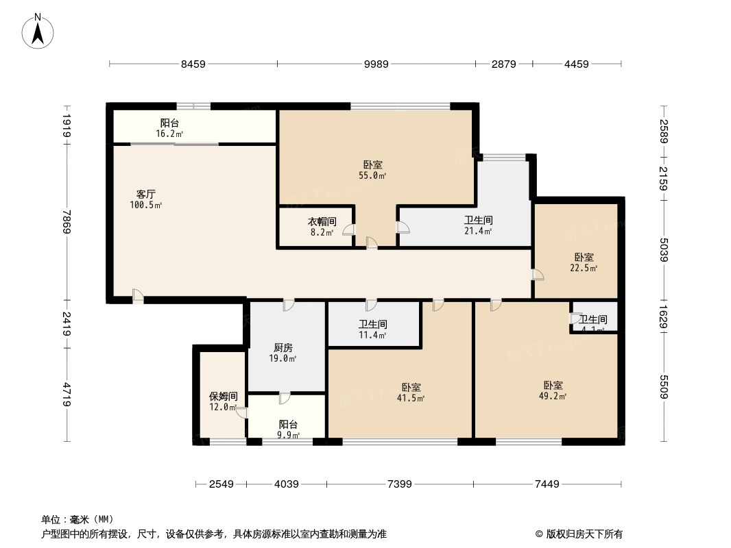 武汉天地御江苑三期户型图