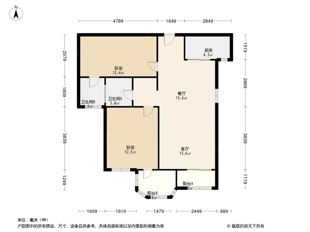 联发君悦湖户型图