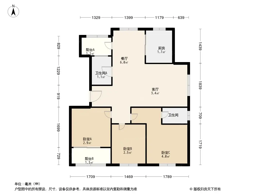 江铜花苑户型图