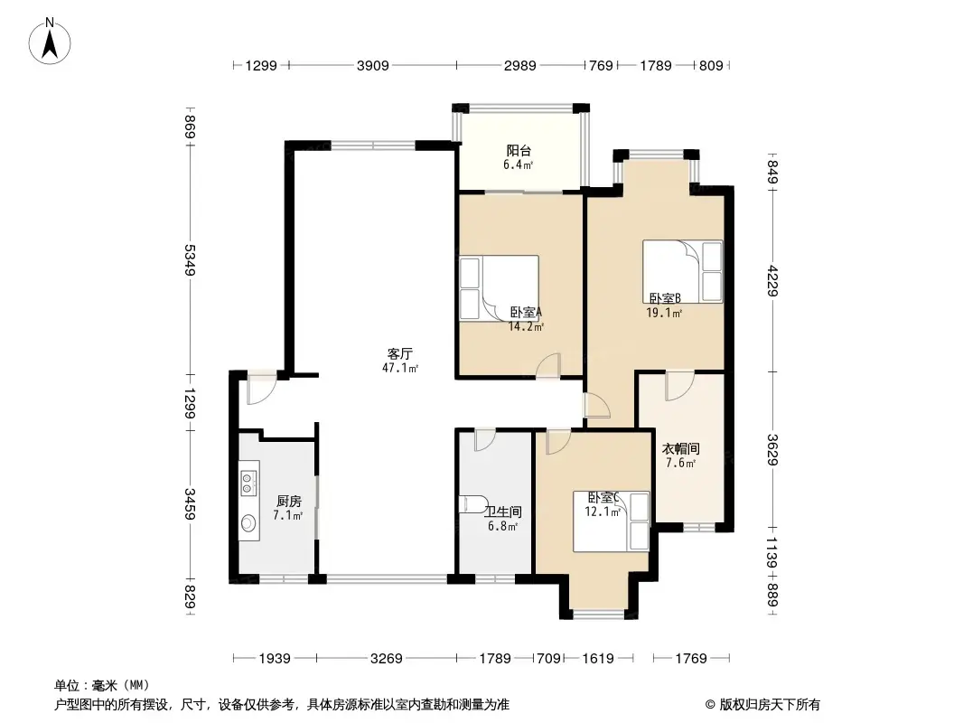 凡谷小区户型图