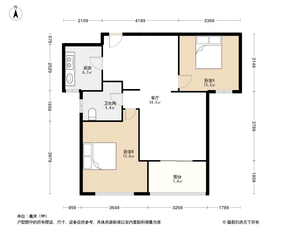 复地东湖国际六期户型图