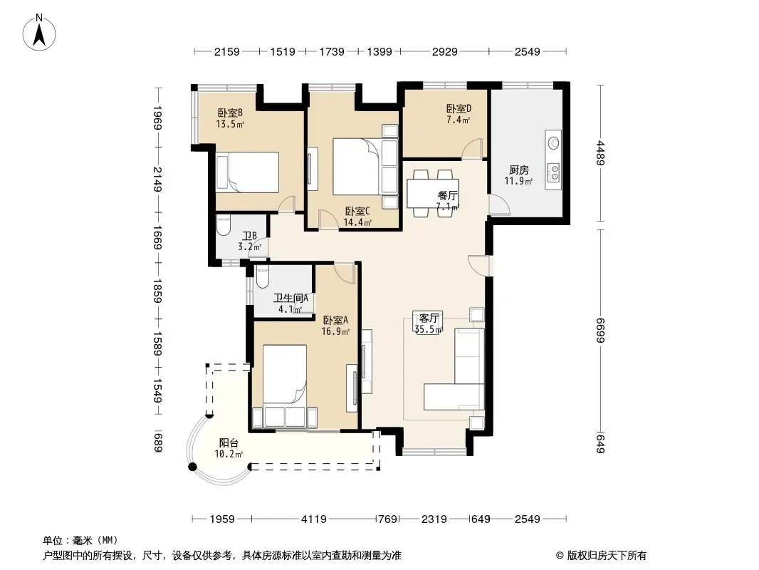 山水华庭户型图