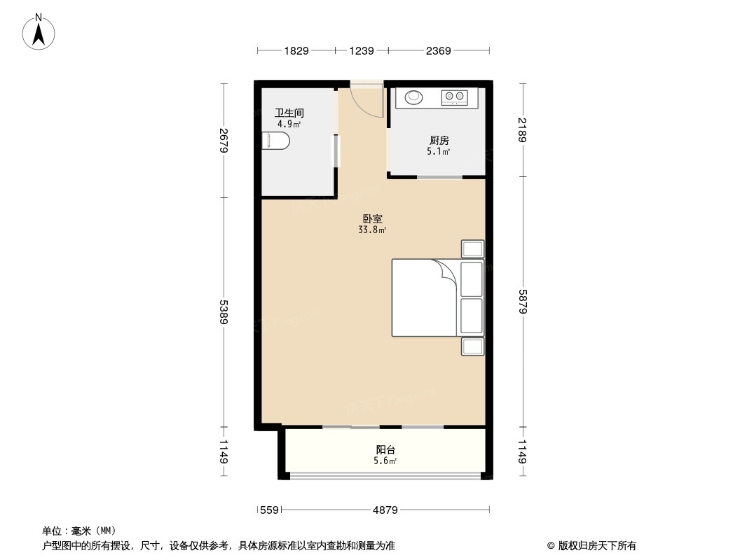 星海虹城三期鸿玺公馆户型图