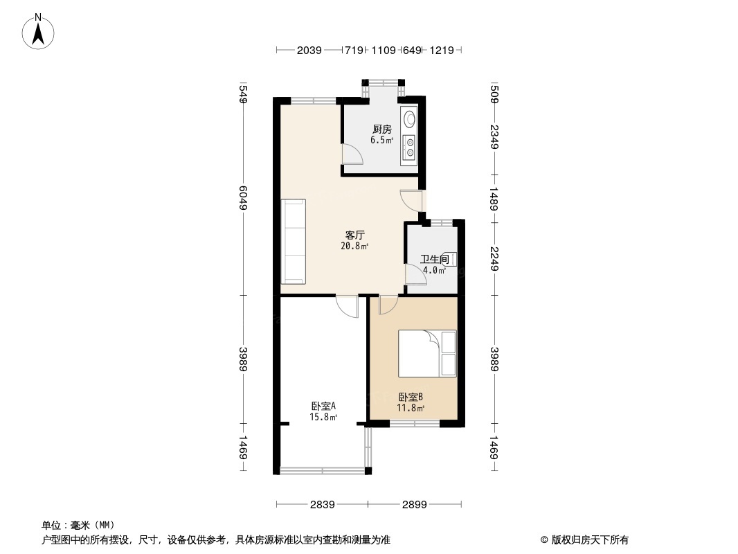 武冶小区户型图