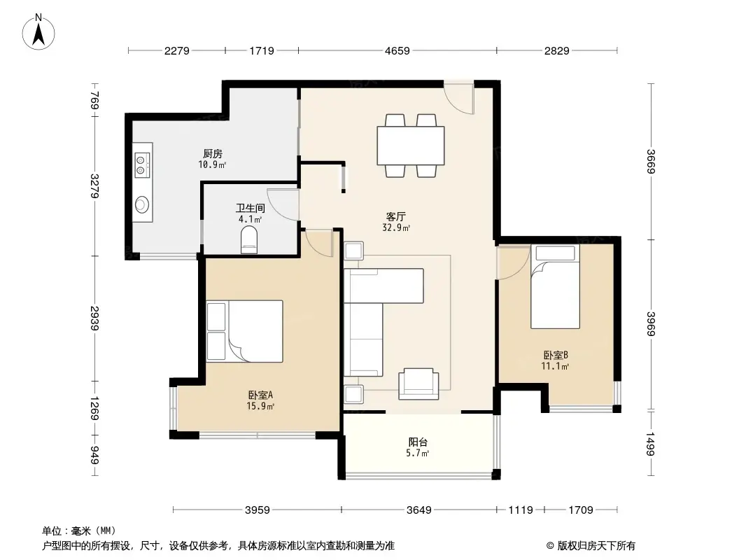 海山金谷户型图