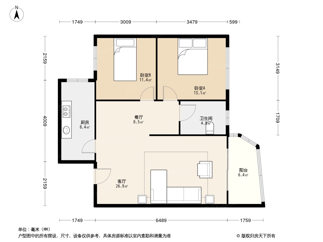 瑞和家园户型图