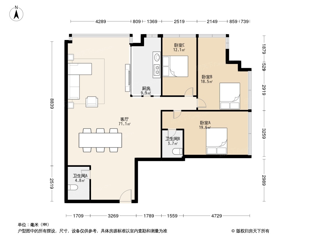 众厦大厦户型图