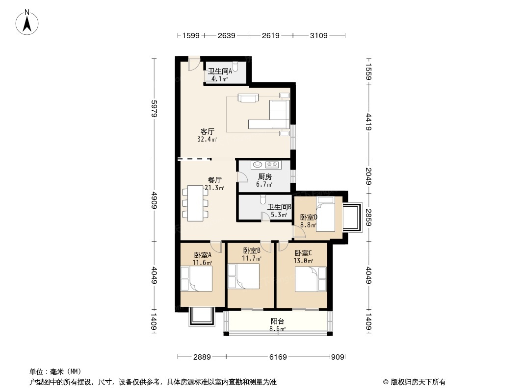 芳林园户型图