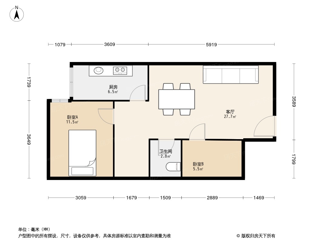 嘉多利大厦户型图