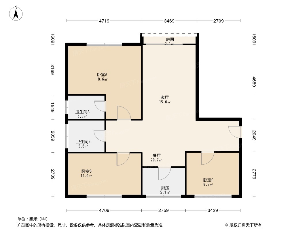 碧桂园智慧家户型图