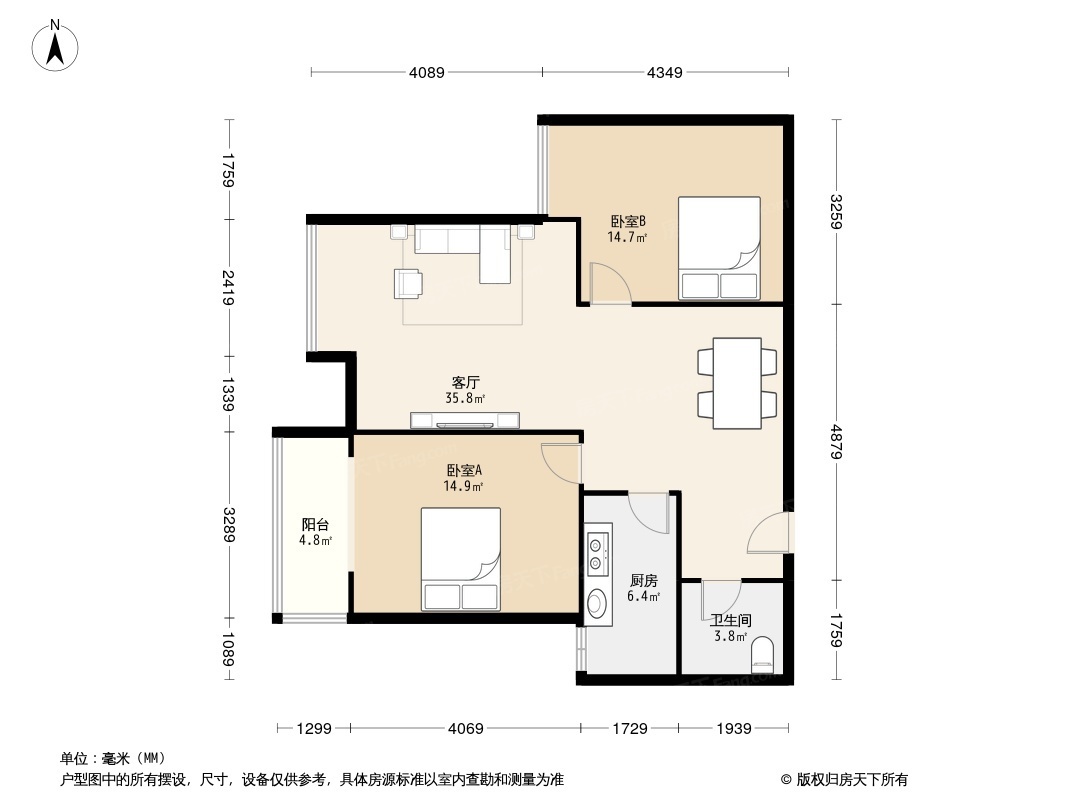 领南郡户型图