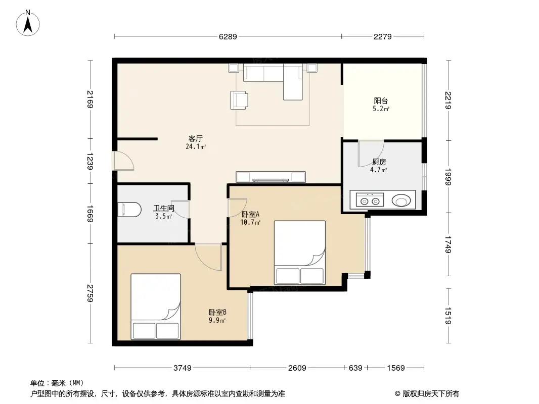 含光静里户型图