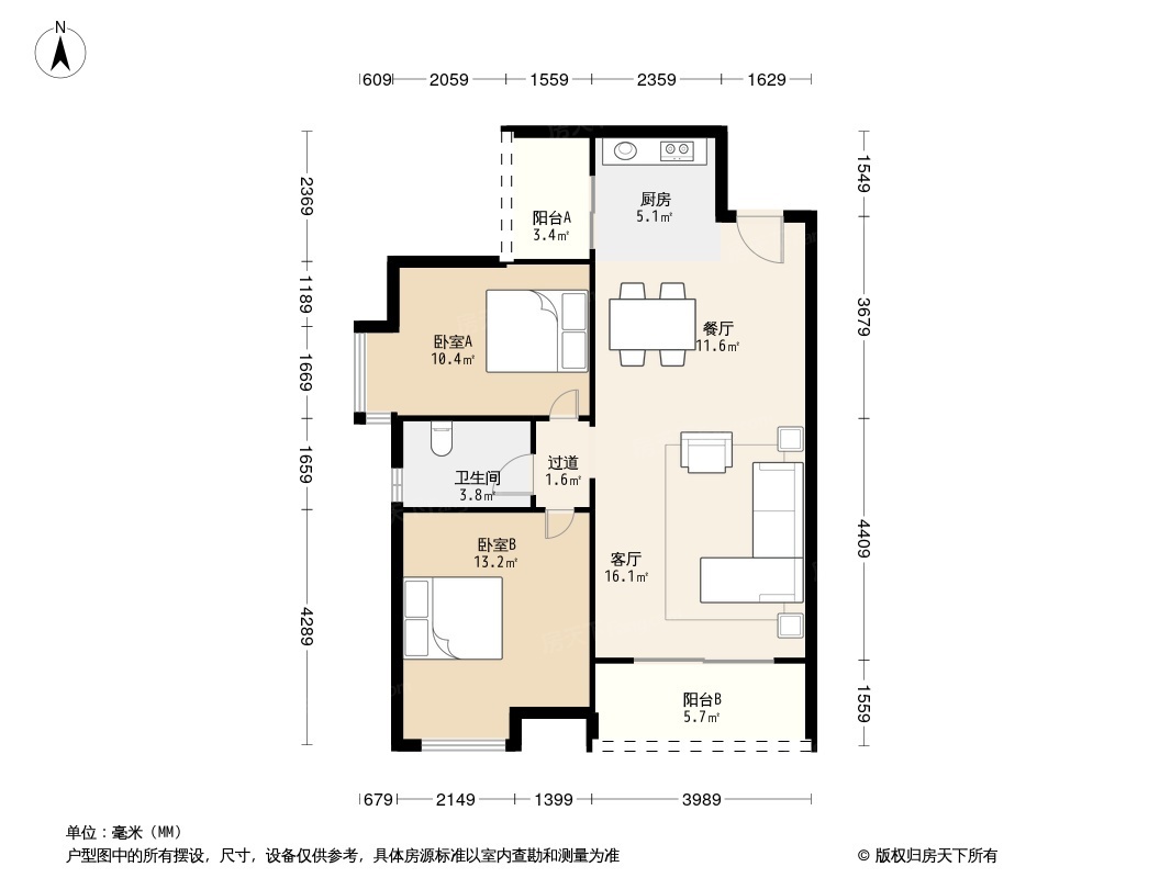 知秋轩户型图