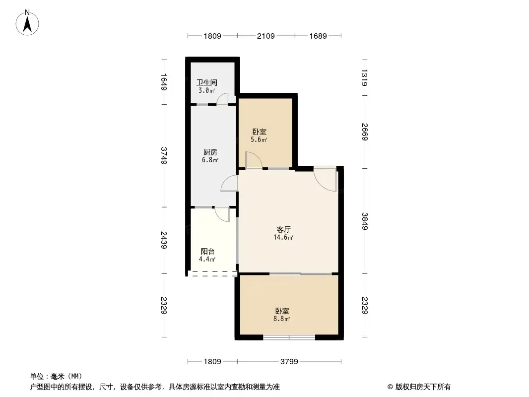 华宇大厦户型图