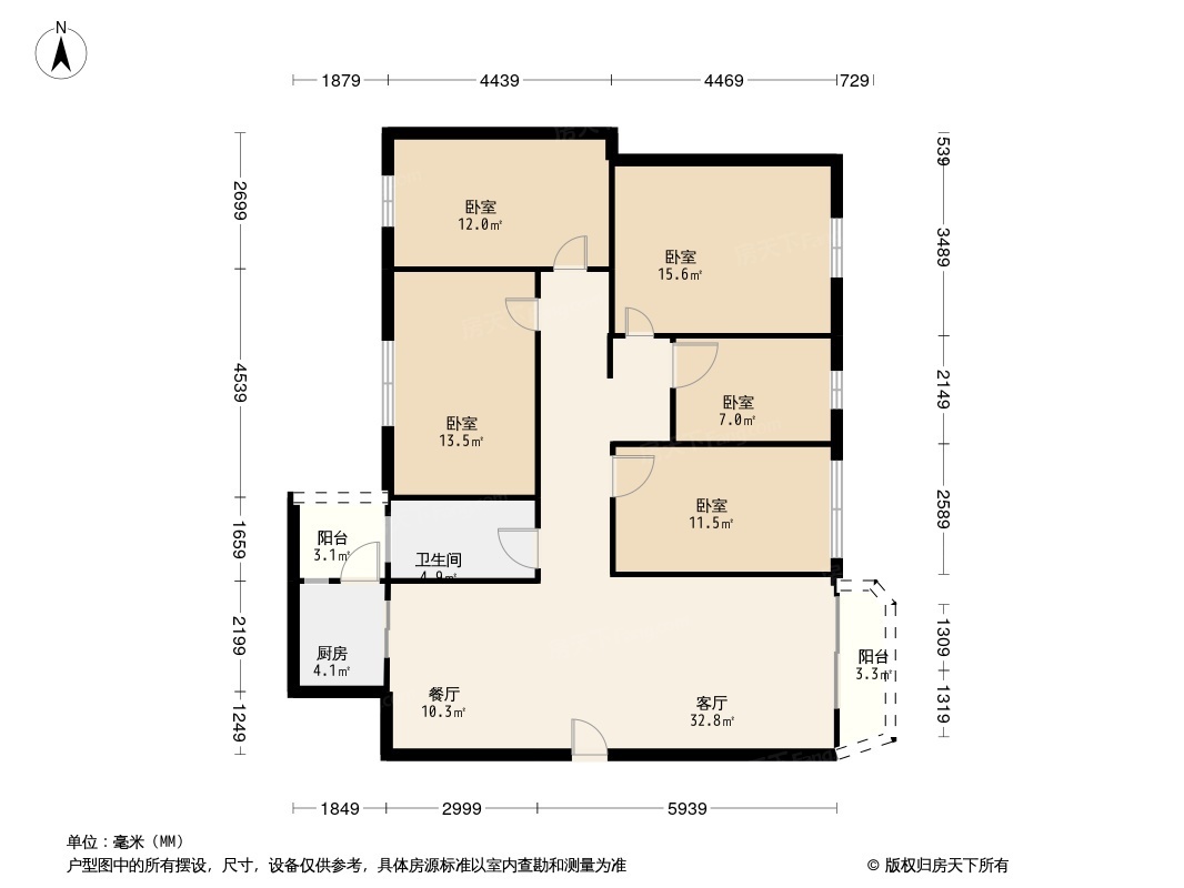 乐居苑户型图