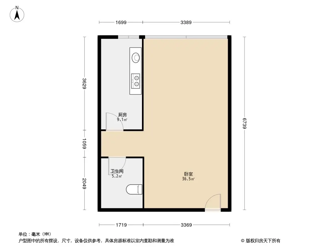 时代星空沙坪坝户型图