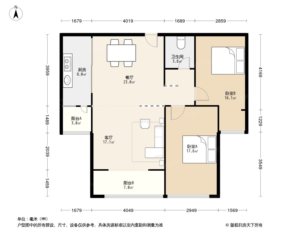 银海沁楠湾户型图