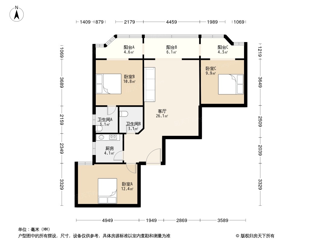 康乐花园户型图