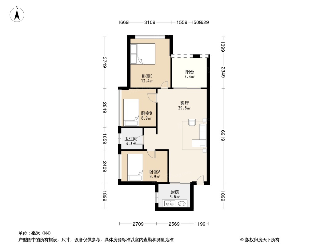 奥宸·观壹城户型图