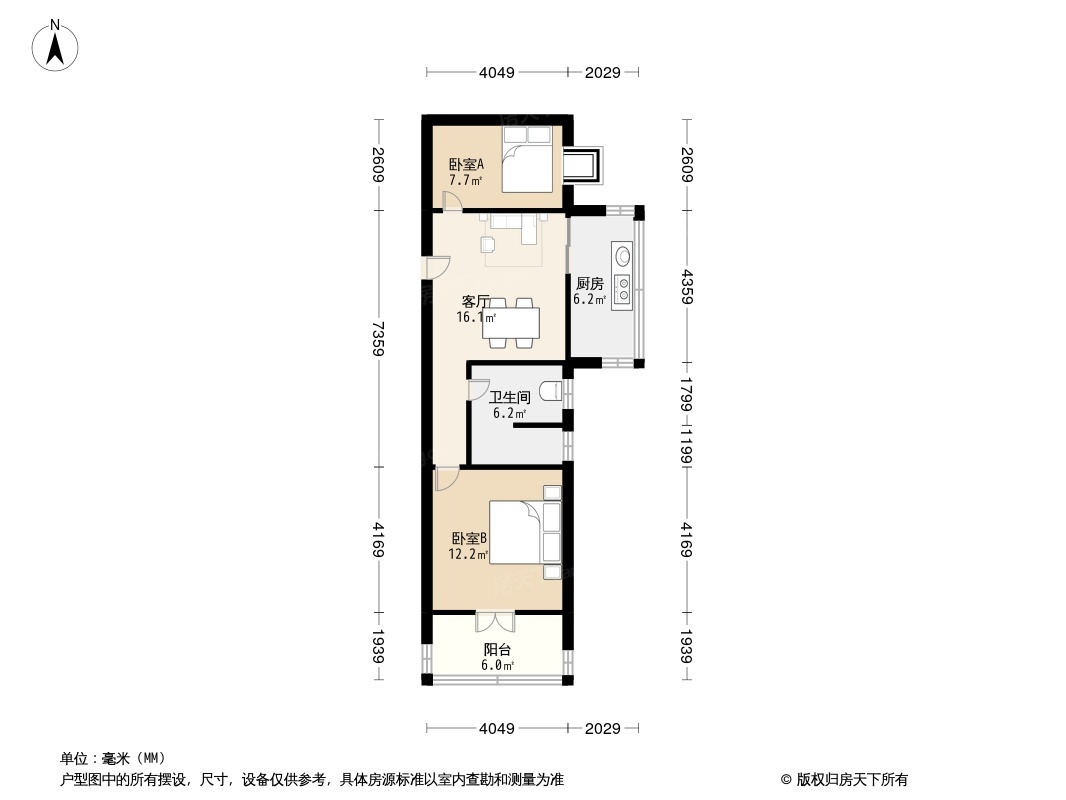 永宁小区户型图