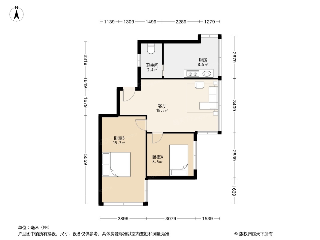 虹桥新村户型图