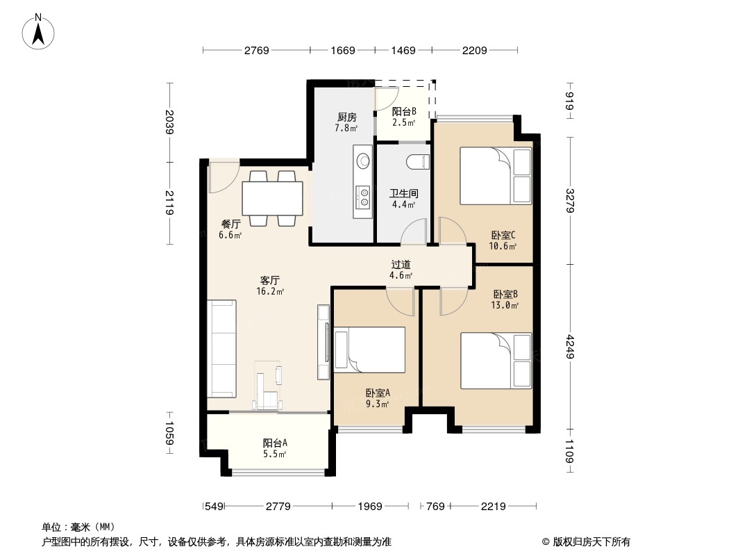 金阳新世界珑玥户型图