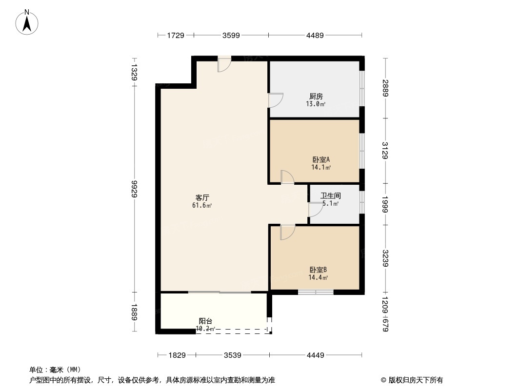 凤岭佳园户型图