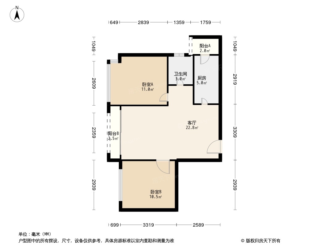 中海西岸华府户型图