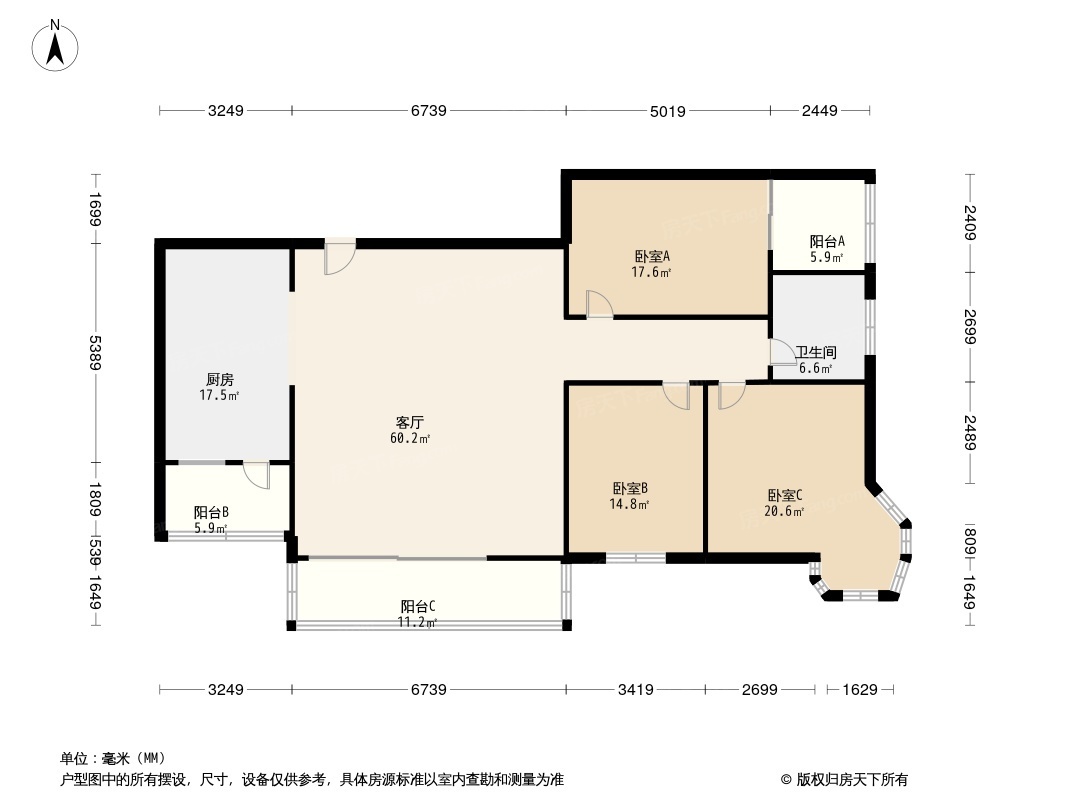 枫叶雅堤户型图