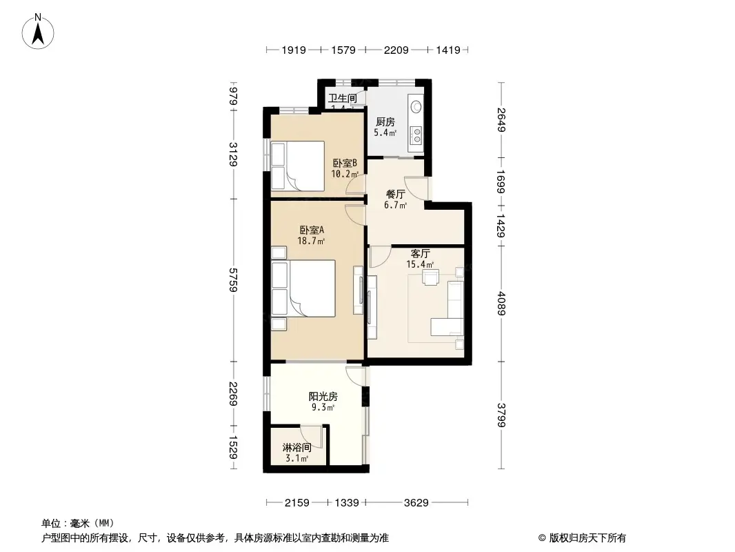 宝石山下五弄户型图