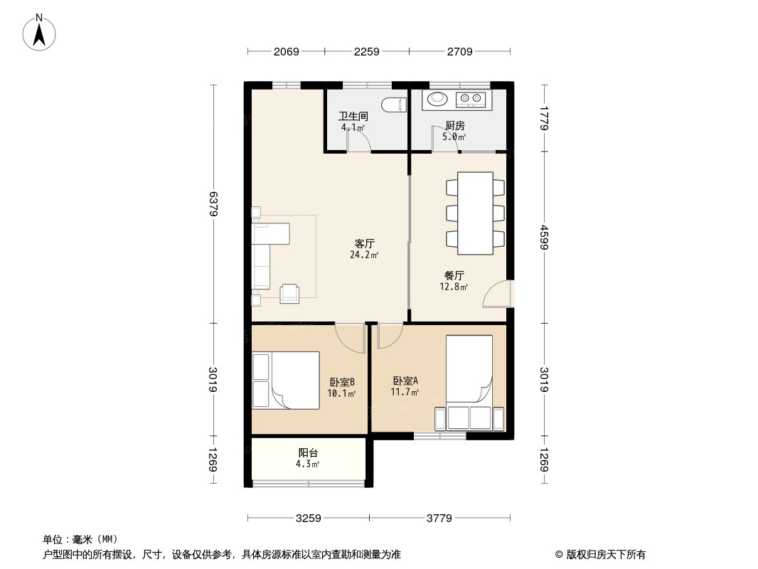 富丽花园户型图