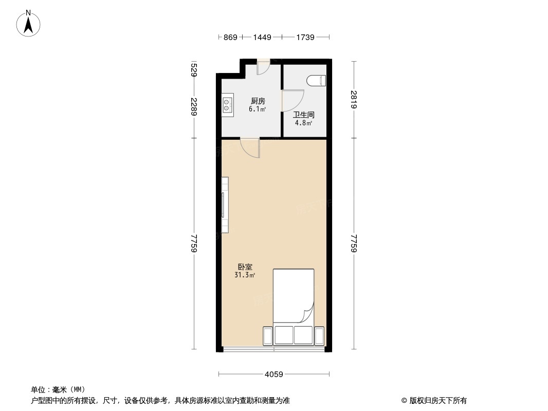 朝阳银座公寓户型图