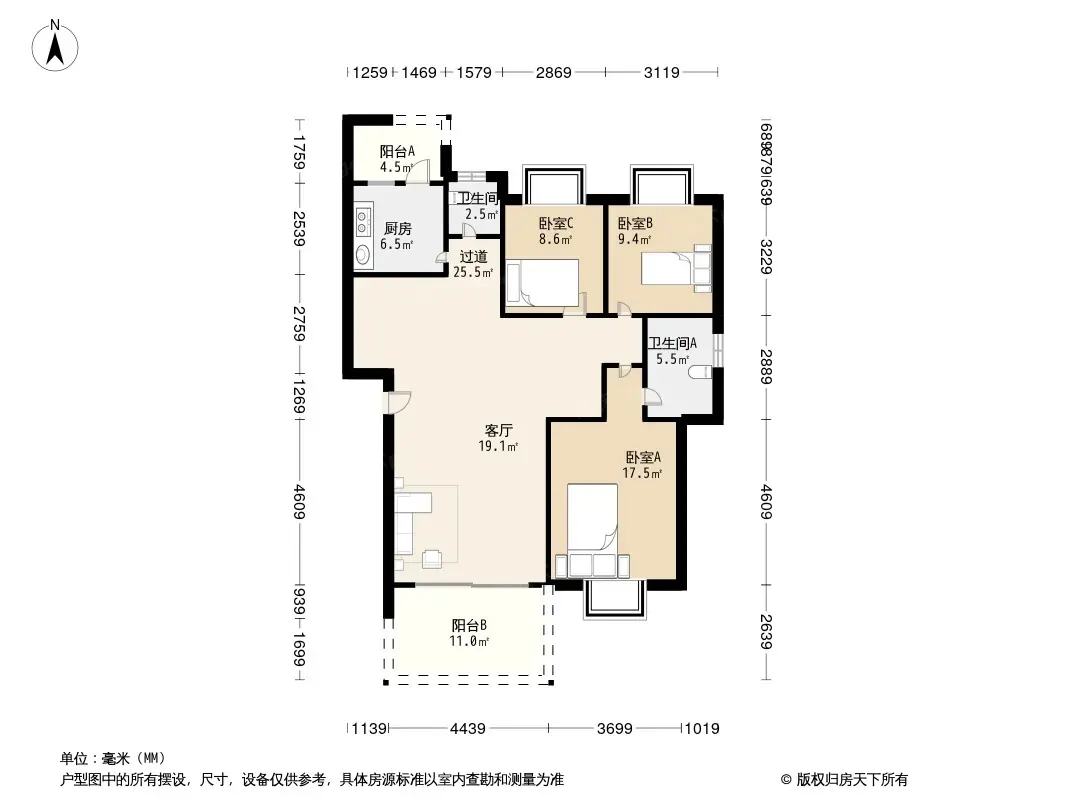 凯旋城优品道博瑞都市花园 精装套三不临街地铁口有车位随时看房