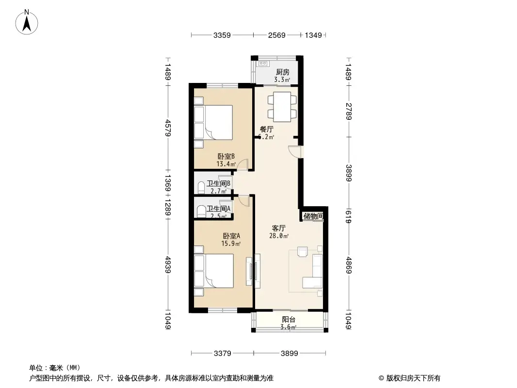 禄达花园户型图