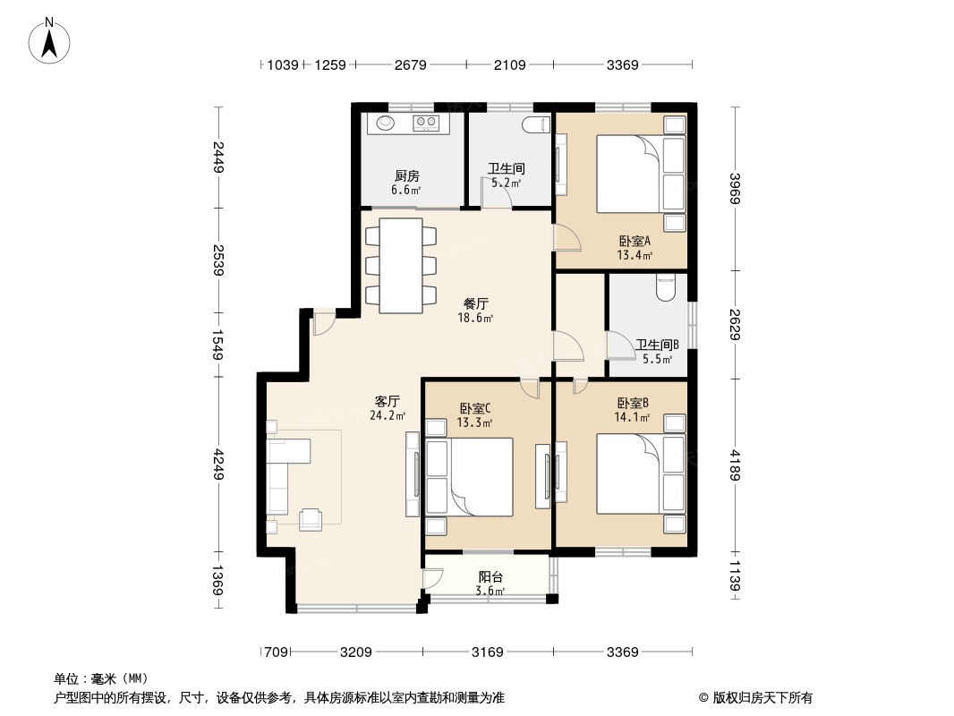 e世纪城市花园户型图